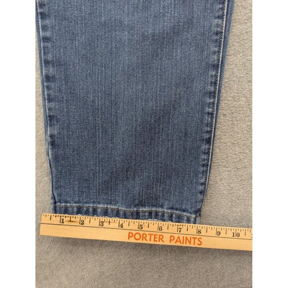 Vintage Tommy Hilfiger Jeans Womens 14 Blue Denim Boyfriend Relaxed Fit 00s - Picture 7 of 15